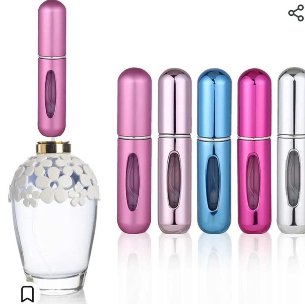 1 Refillable travel perfume you get one